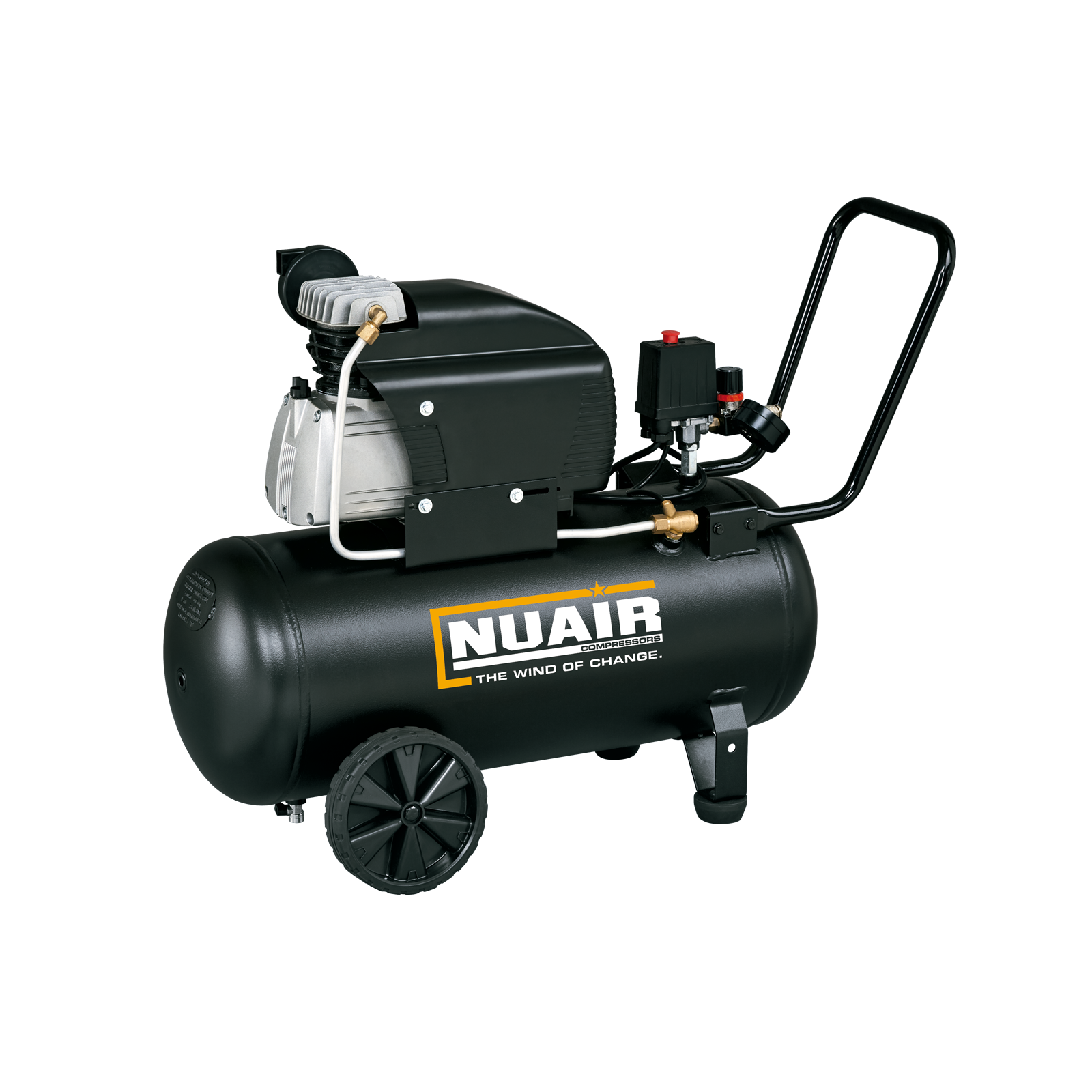 FC2/50S Compressore coassiale lubrificato, ideale per tutte le applicazioni hobbistiche.
