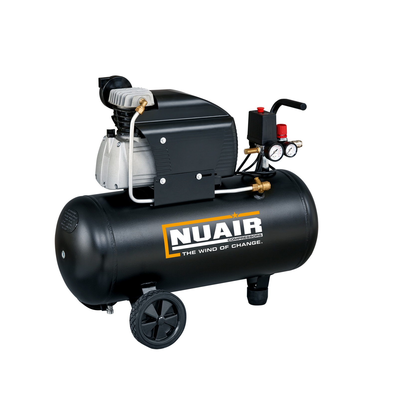 FC2/50 Compressore coassiale lubrificato, ideale per tutte le applicazioni hobbistiche.