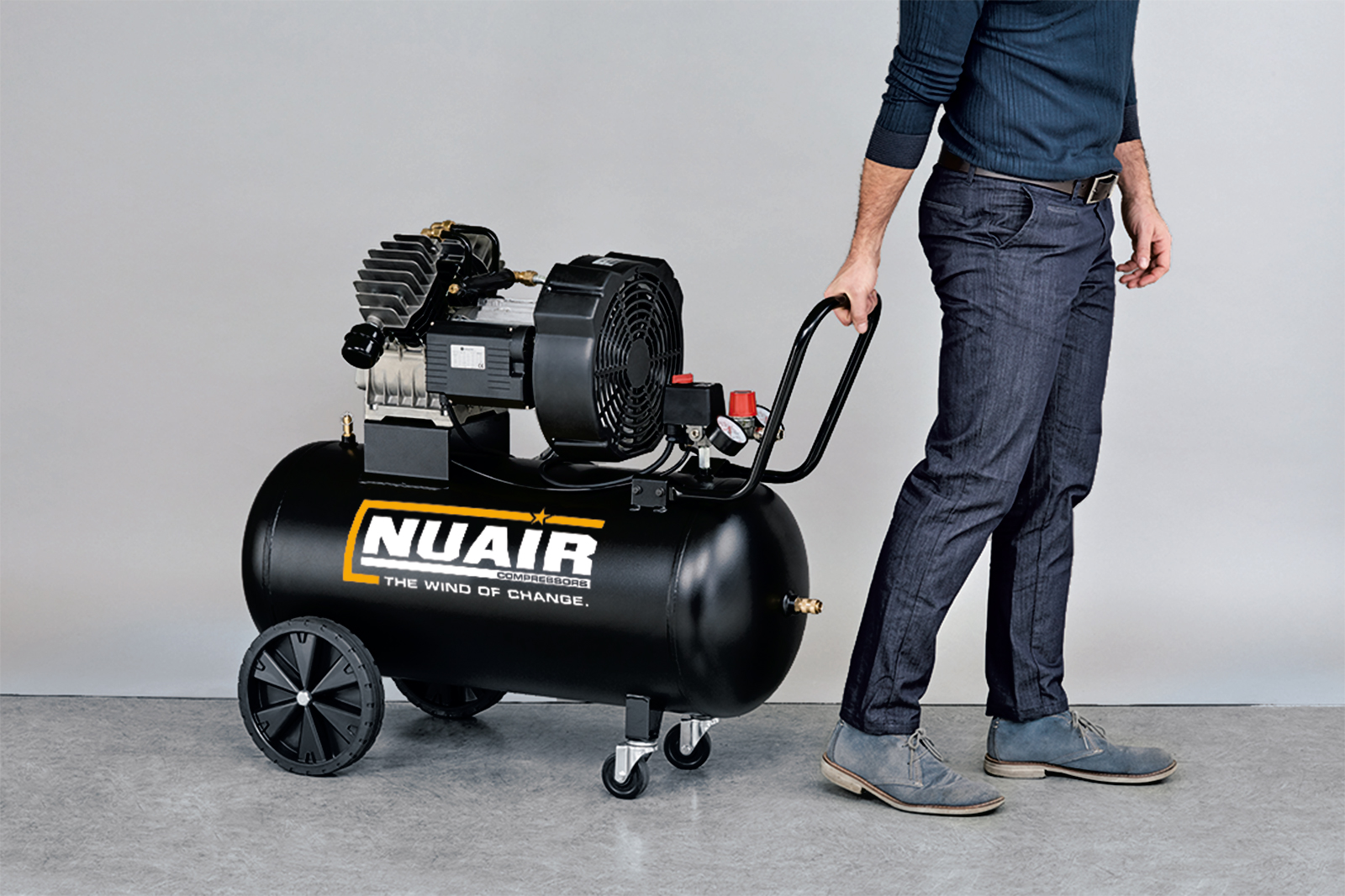 GVM/100 Compressore coassiale lubrificato con gruppo pompante a 