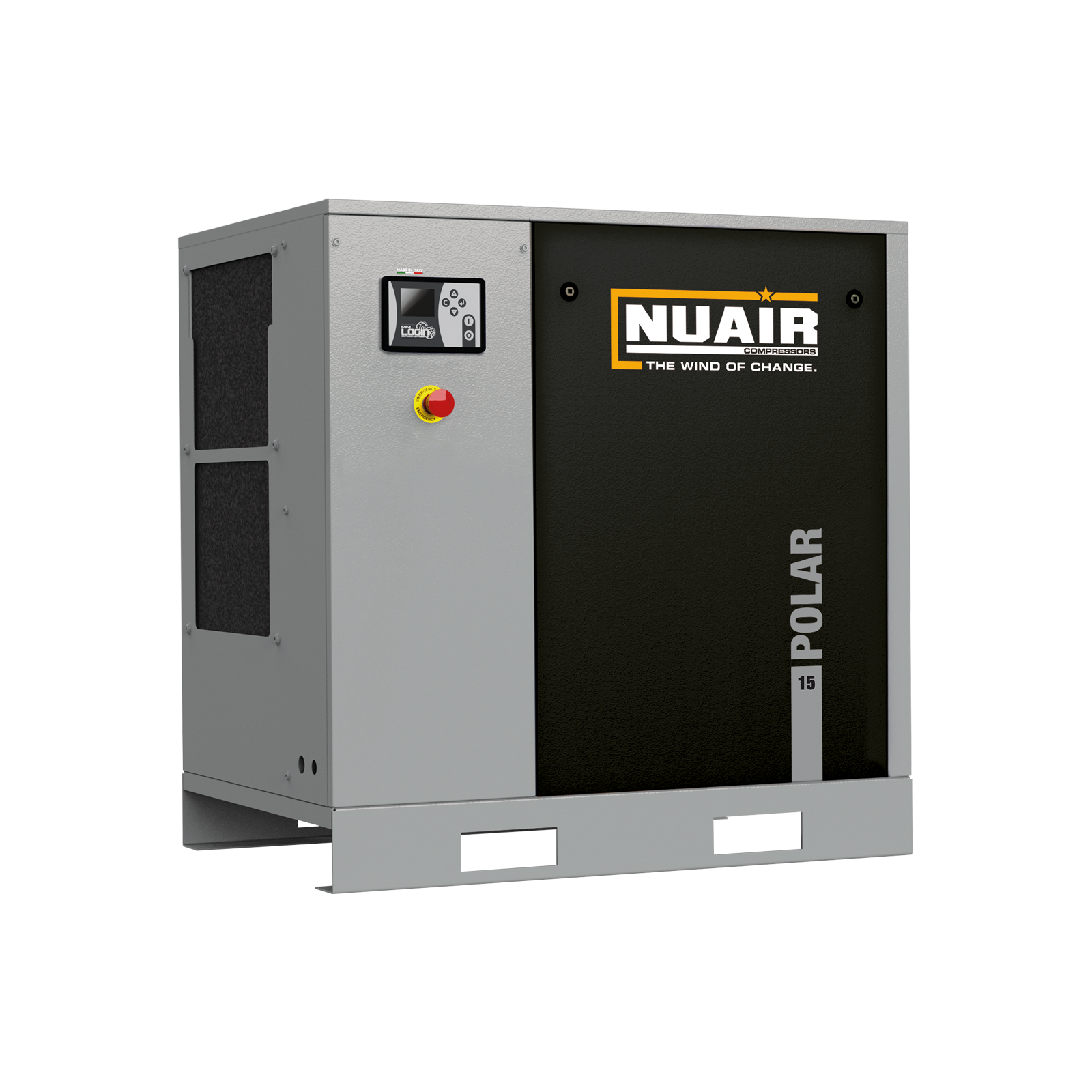 POLAR-E 15-10 Compressore a vite con trasmissione diretta.