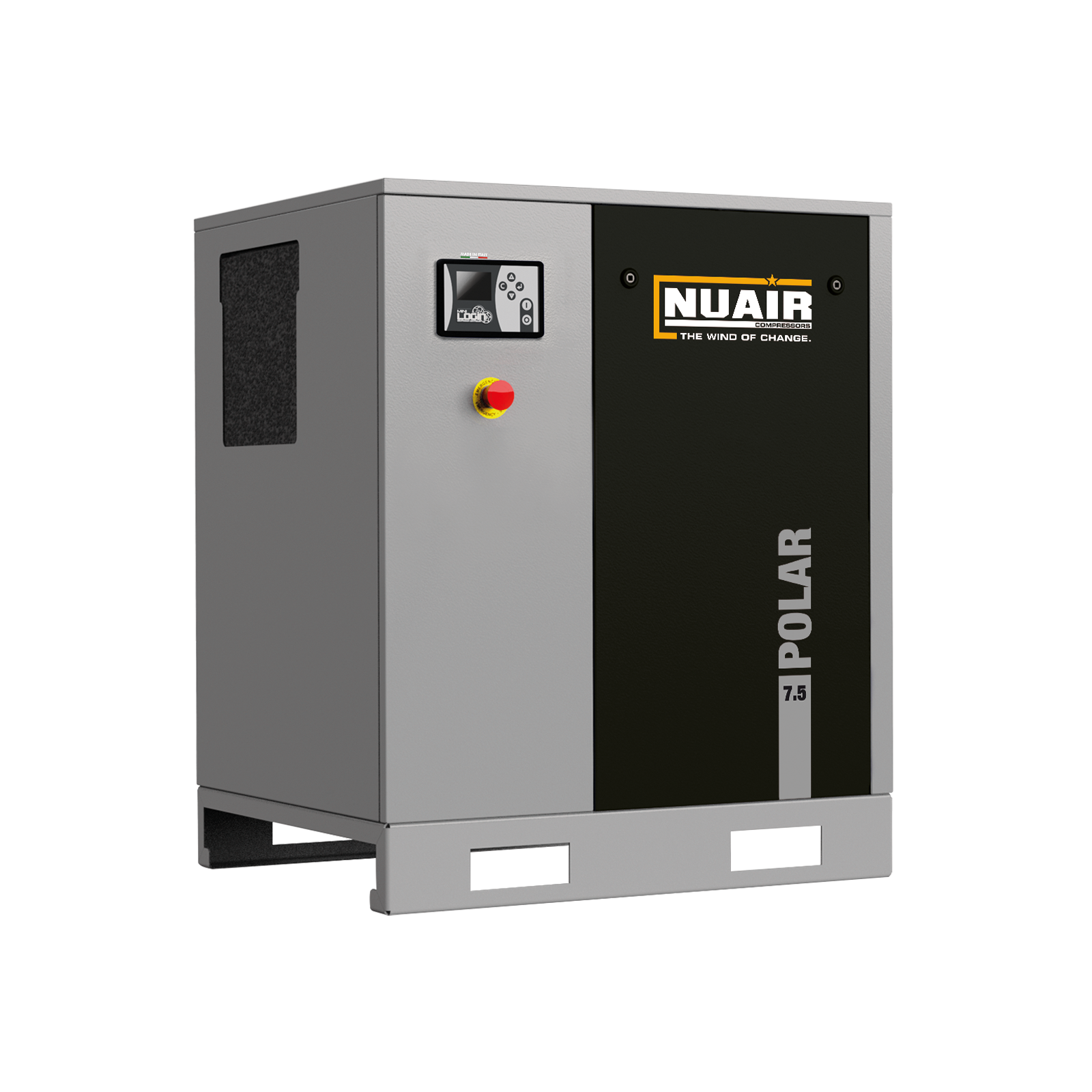 POLAR-E 7.5-10 Compressore a vite con trasmissione diretta.