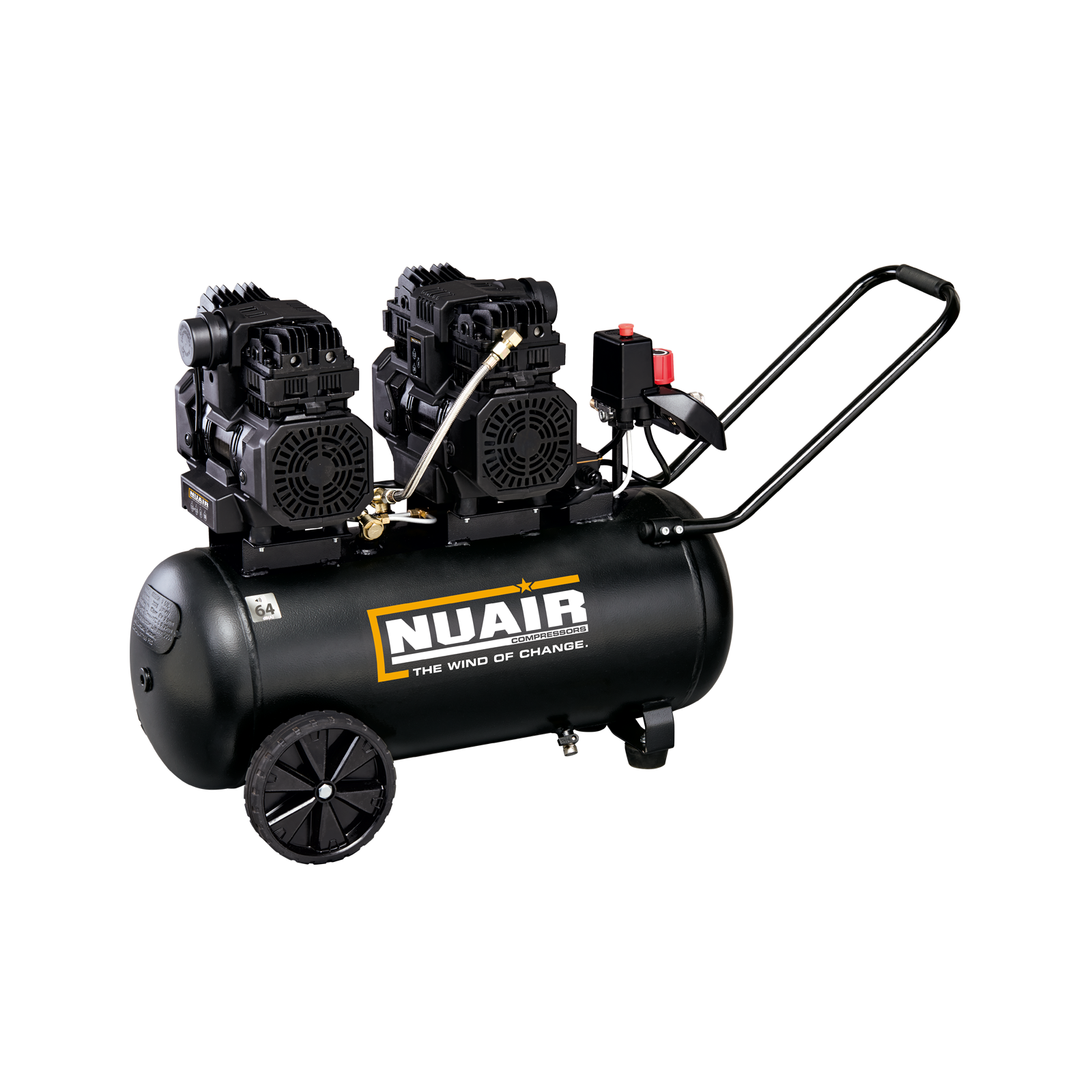 SILTEK TB 50 D Compressore oilless silenzioso, adatto per hobbisti esigenti e professionisti.